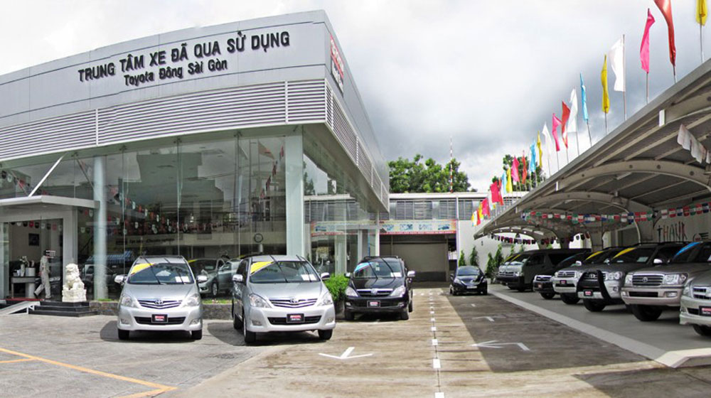 Mạng lưới của hàng của Toyota đông Sài Gòn đang hoạt động ảnh 1